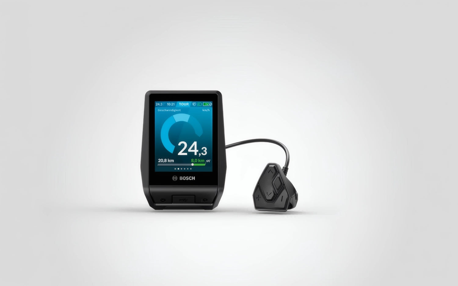 Bosch Nyon 3,2 Zoll Touch-Farbdisplay am Rohloff Pro