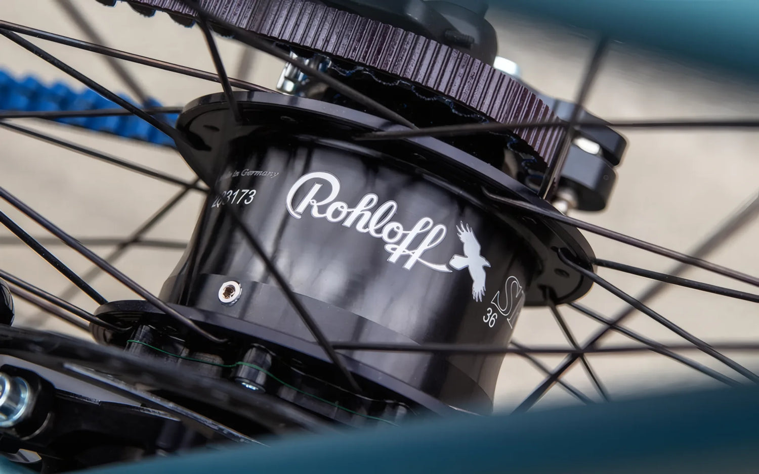 Rohloff Pro E-14 elektronische 14-Gang-Nabenschaltung